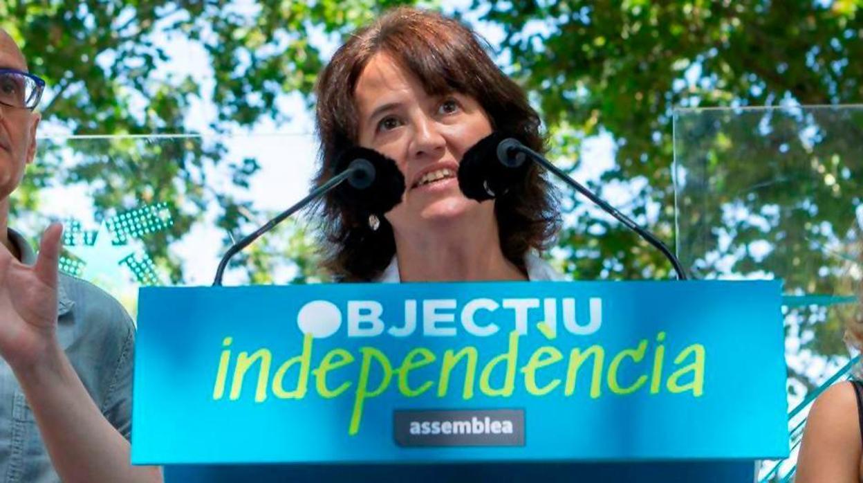 Elisenda Paluzie, en un acto para promocionar la Diada del año pasado