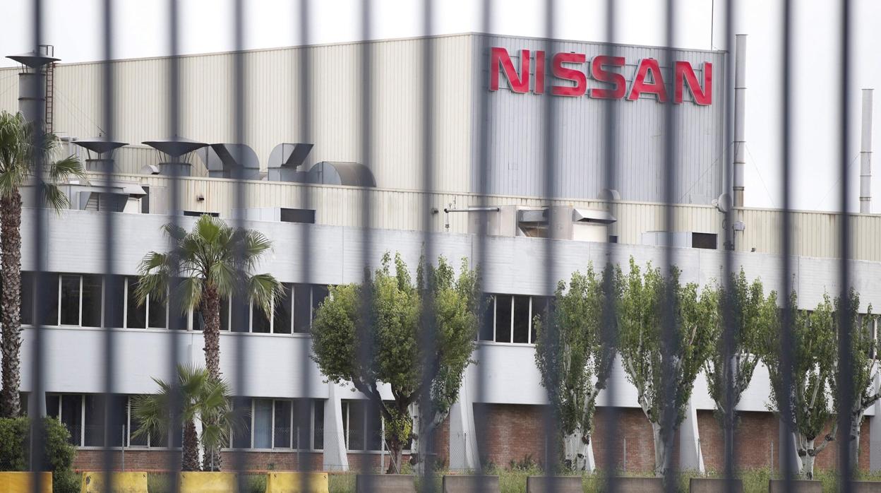 La fábrica Nissan de Barcelona, cerrada durante la pandemia