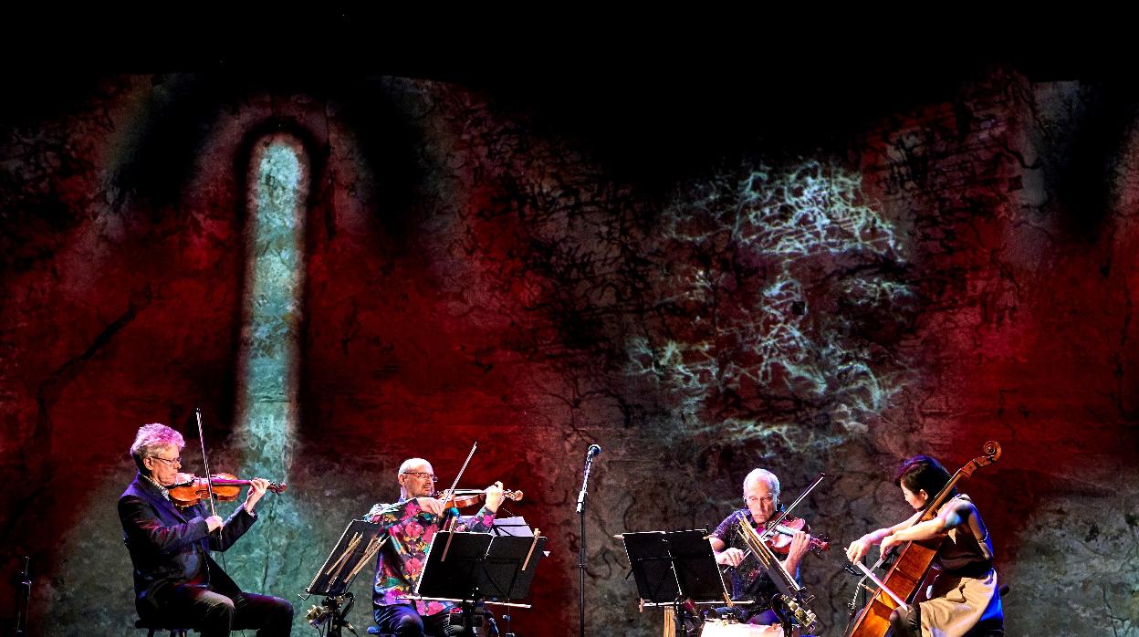 El Kronos Quartet, durante la inauguración del Grec del año pasado