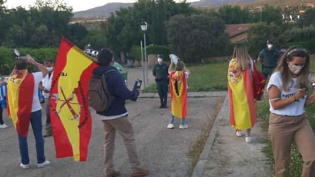 La Guardia Civil blinda el chalé de Pablo Iglesias para evitar que los manifestantes se acerquen