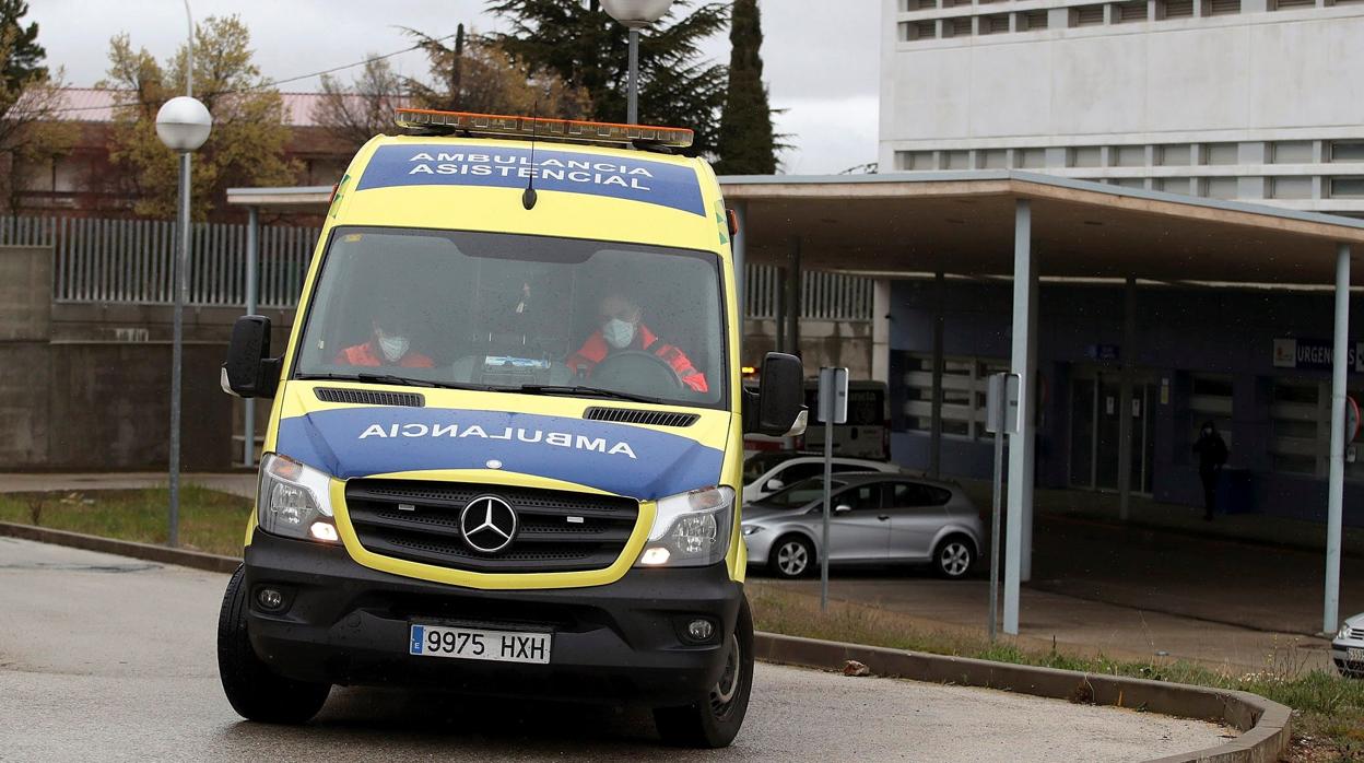 Ambulancia de Emergencias Sanitarias en Soria, en una imagen de archivo