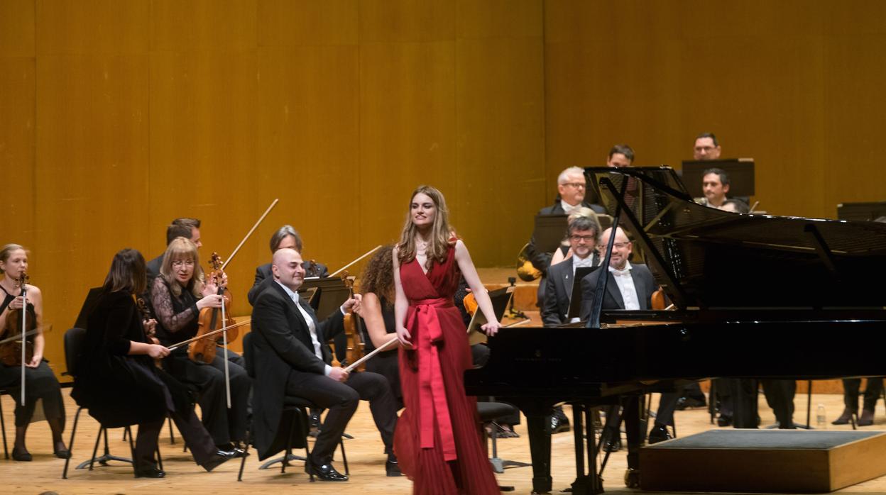 La pianista gallega Isabel Pérez Dobarro