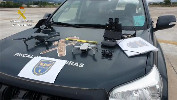 Los «ojos» de la Guardia Civil en el cielo de Vizcaya: una unidad para controlar el espacio aéreo y los drones