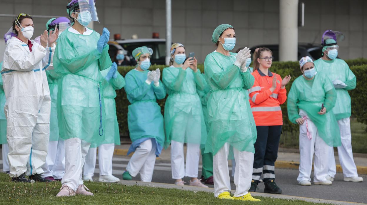 Aplauso sanitario durante el estado de alarma