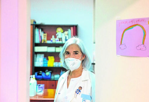 La enfermera Susana Gutiérrez, del centro de salud de La Rondilla en Valladolid