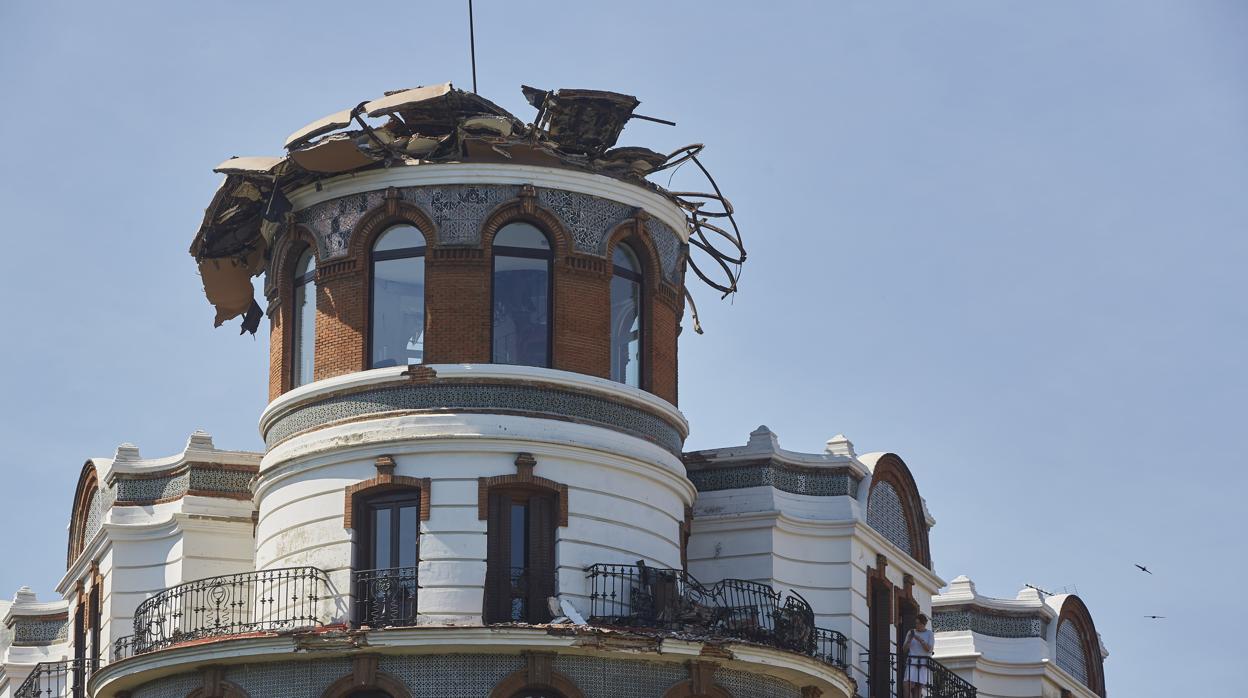 Estado de la cúpula, tras el colapso