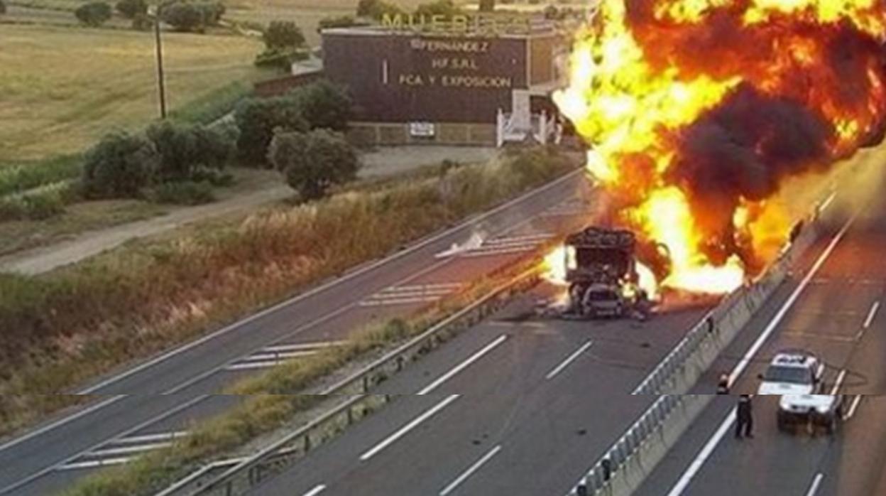 La carretera ha estado cortada toda la noche