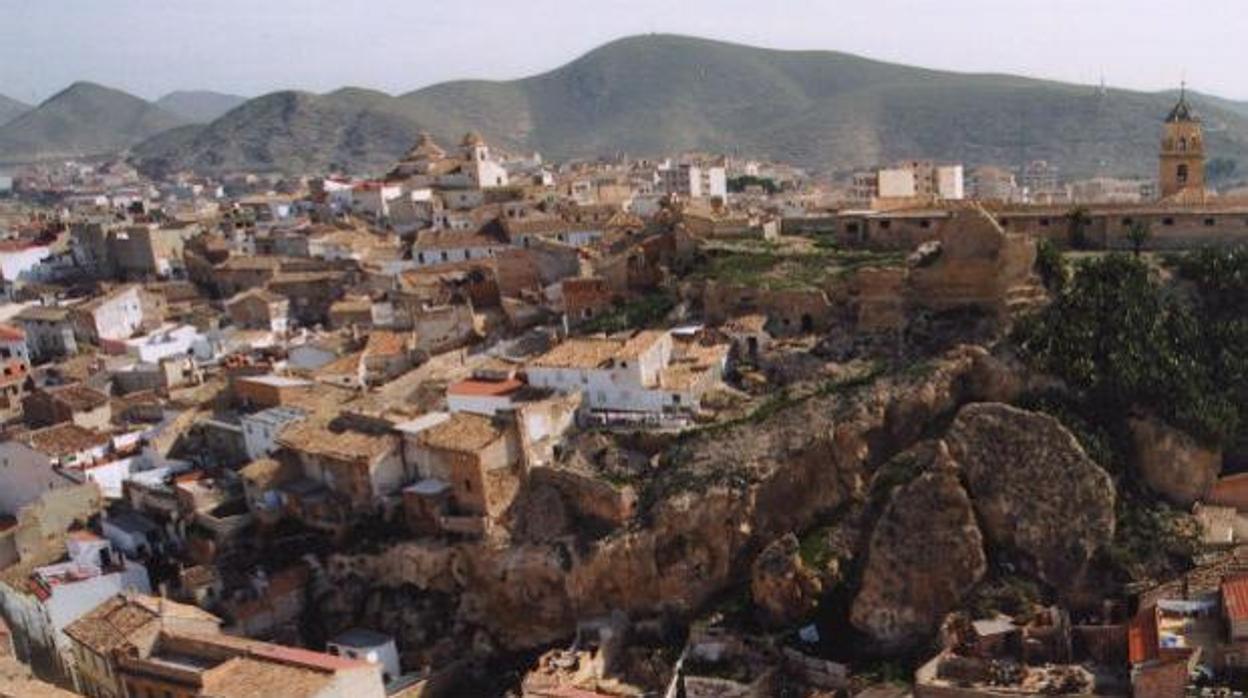 Vista aérea de Hellín (Albacete), la localidad con la renta per cápita más baja de Castilla-La Mancha