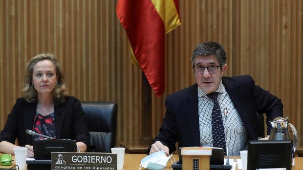 Patxi López estalla contra el líder del PCE por buscar la bronca con Vox en la comisión para la reconstrucción