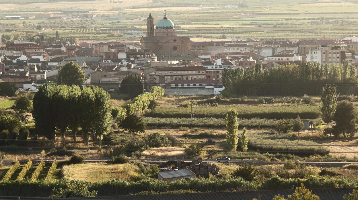 Vista panorámica de La Almunia de Doña Godina (Zaragoza)