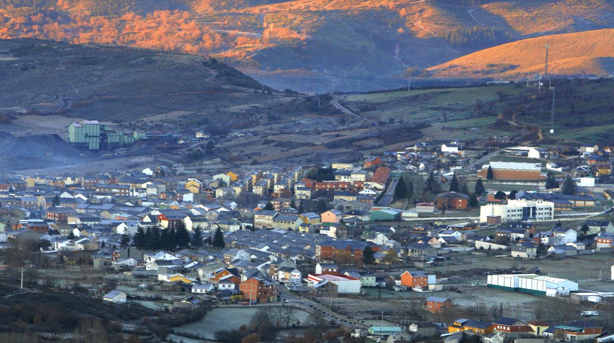 Localidad de Fabero, golpeada también antes de la crisis sanitaria por el fin de la minería