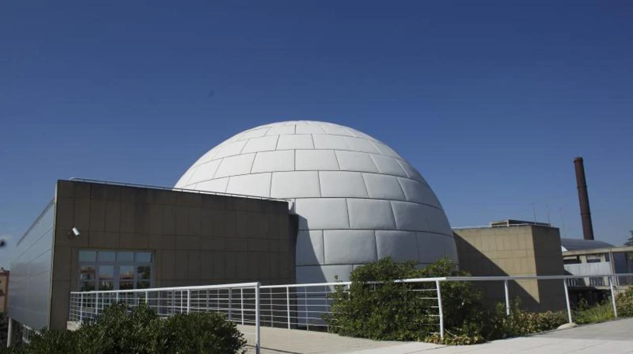 La cúpula del Planetario de Madrid