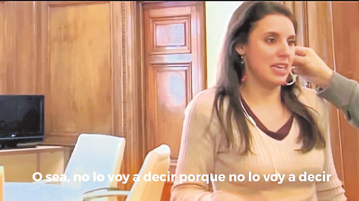 La ministra de Igualdad, Irene Montero/ Vídeo: El PP pide la comparecencia de Montero en el Congreso para explicar lo que sabía sobre el 8M