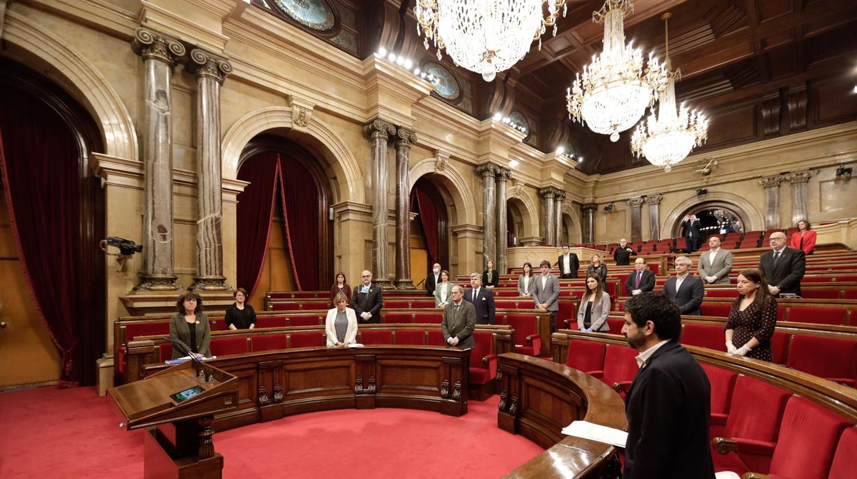 El Parlament, durante el debate de los presupuestos del pasado mes de abril