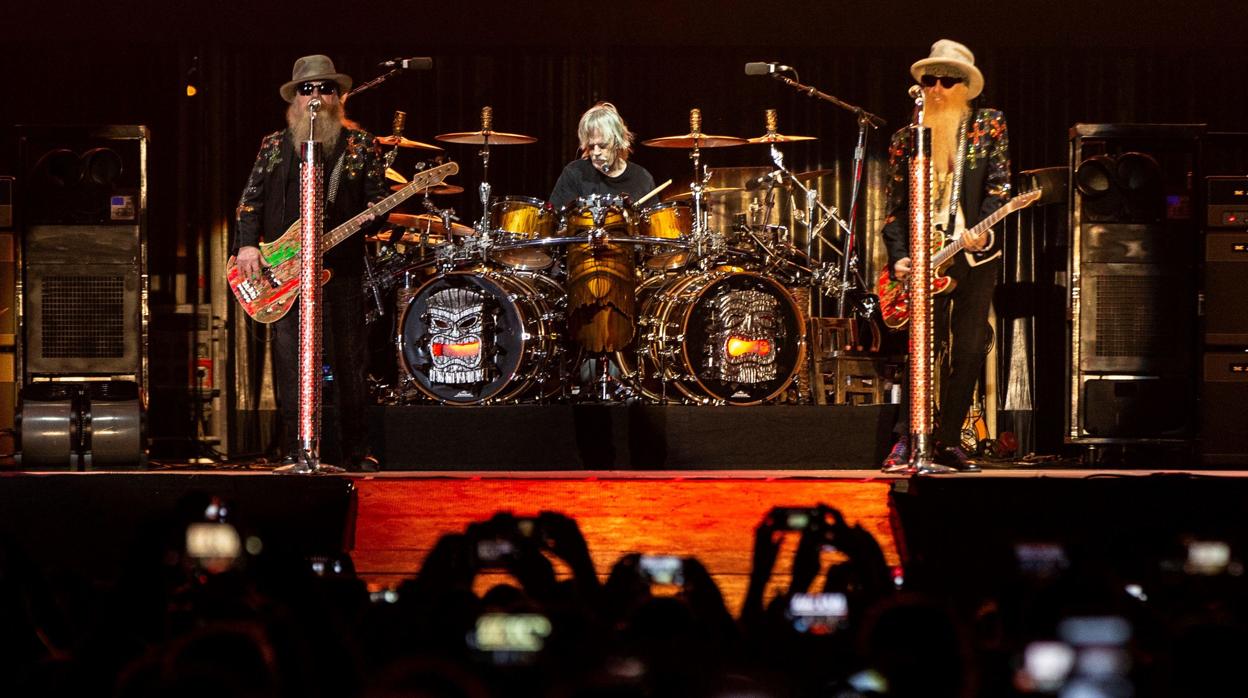 Concierto de ZZ Top en la última edición del Rock Fest