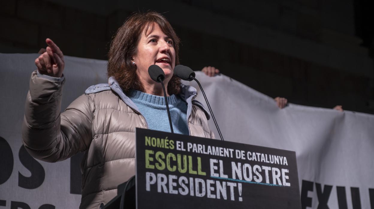 La presidenta de la Assemblea Nacional Catalana, Elisenda Paluzie