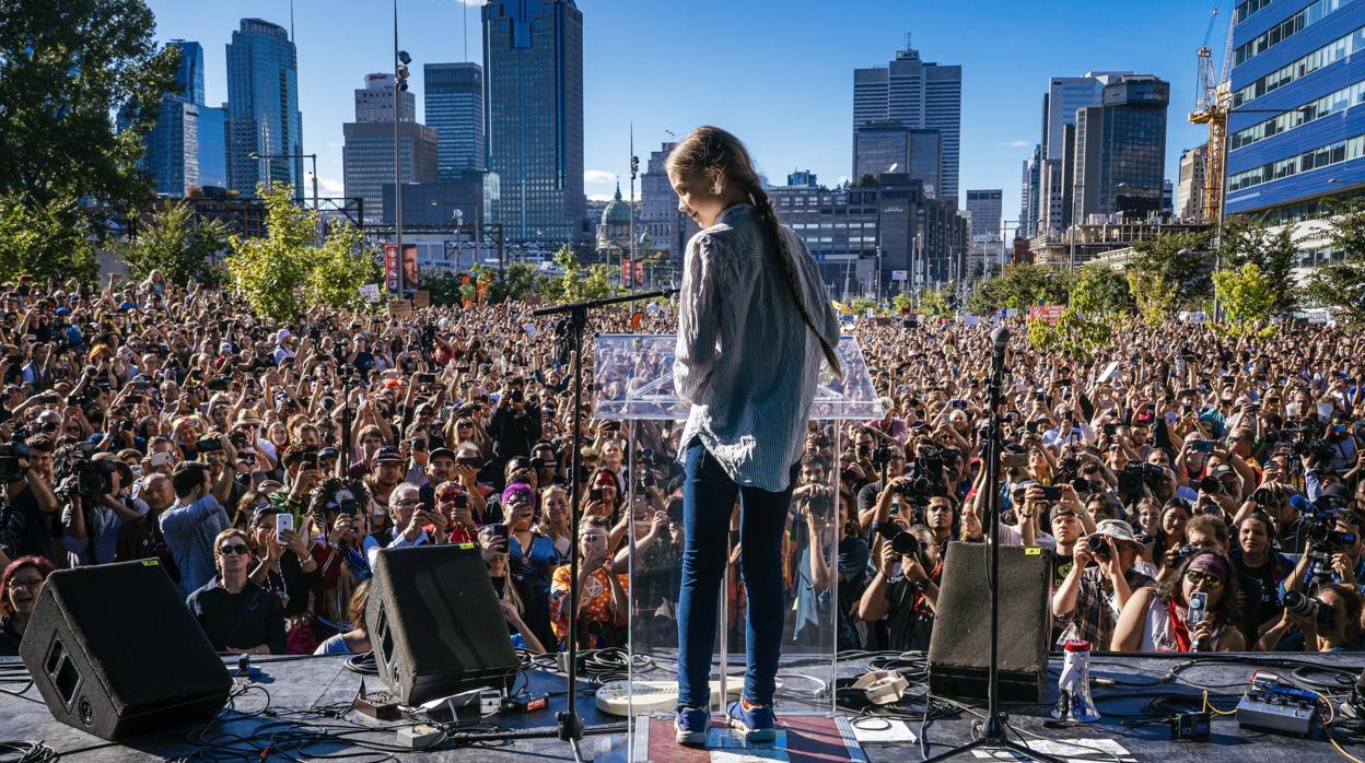 Greta Thunberg, fotografiada el pasado mes de septiembre en Montreal