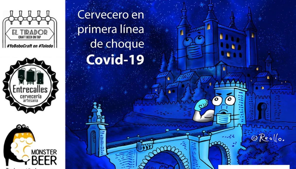 Cervecerías de Toledo se unen para agradecer a los «héroes» de la Covid-19 su trabajo