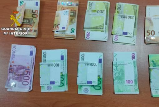 Más de 11.000 euros encontrados en una operación en Recas