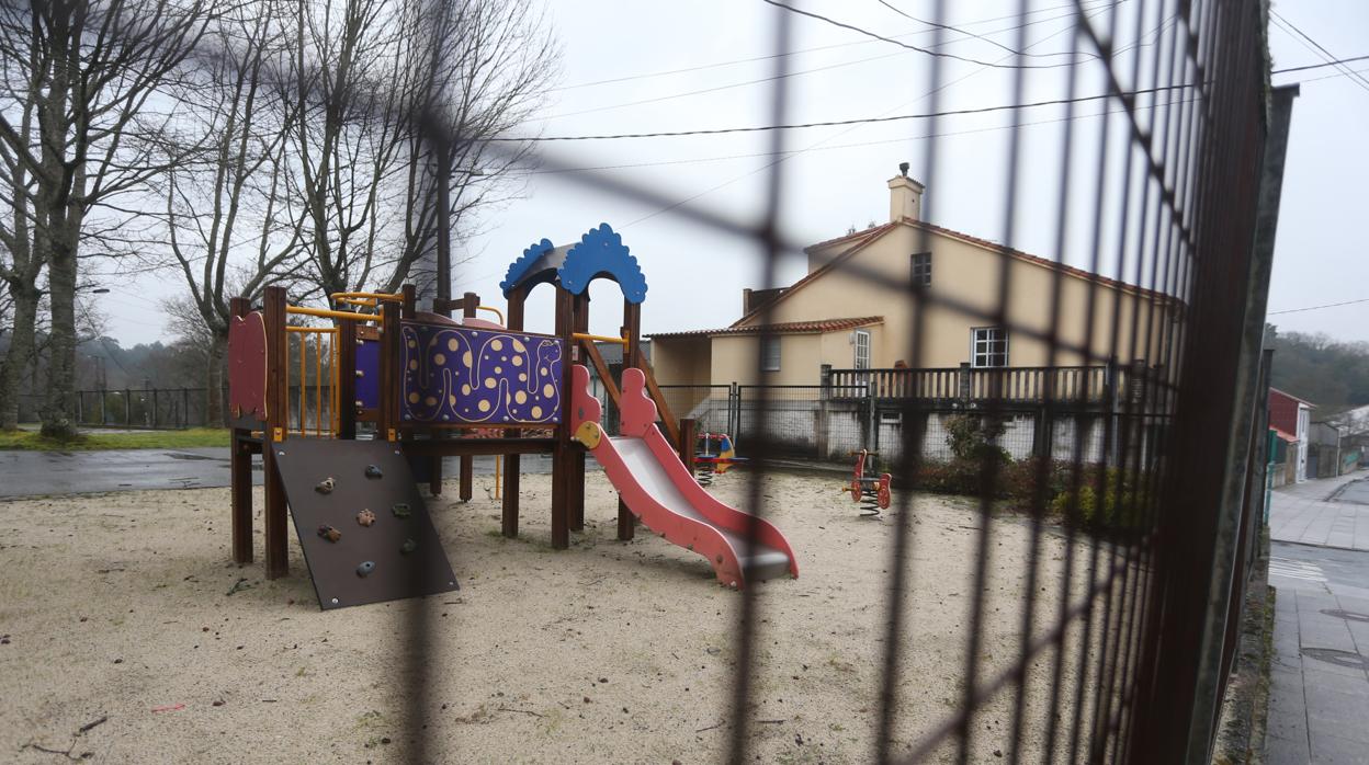 Parque de una escuela infantil en Santiago