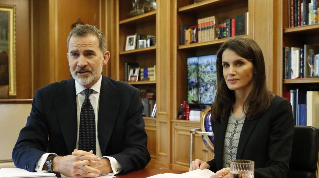 El Rey Felipe VI y la Reina Letizia