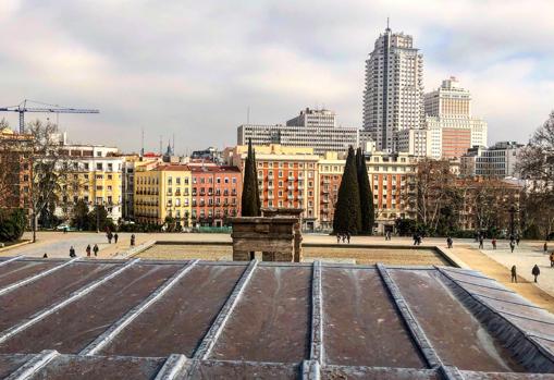 Imagen tomada desde la cubierta del templo, uno de los lugares que se intervendrá