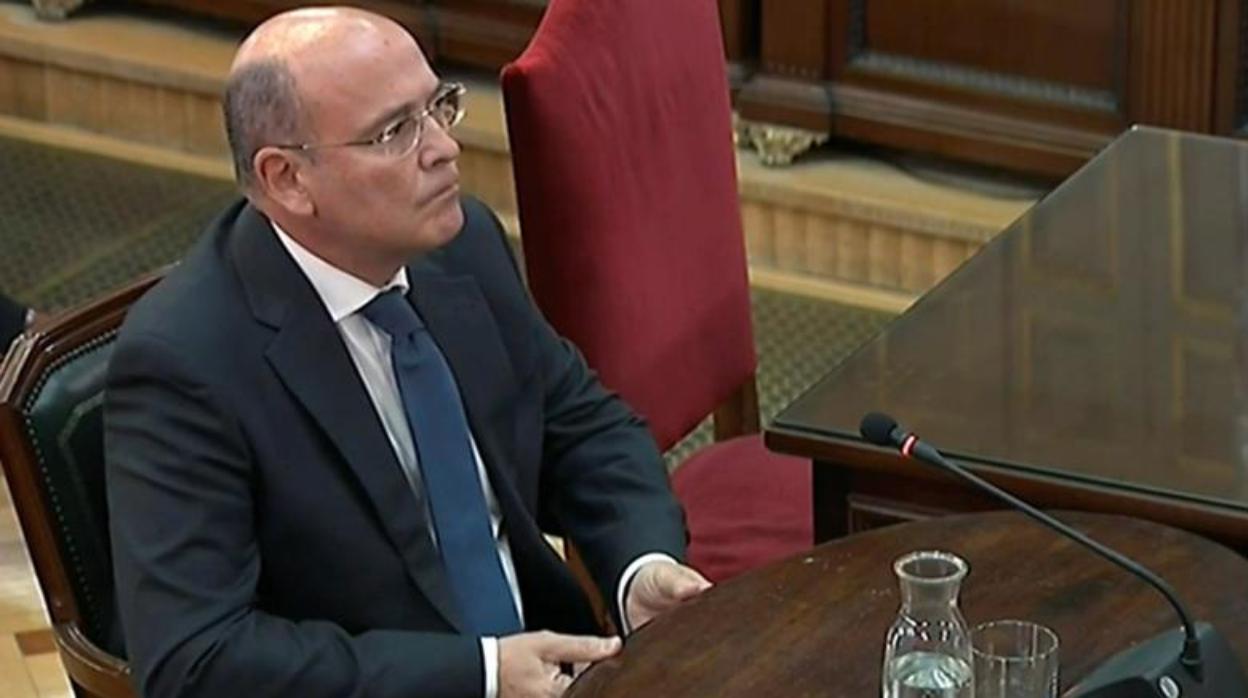 Pérez de los Cobos, en su declaración ante el Tribunal Supremo en el juicio del 1-O