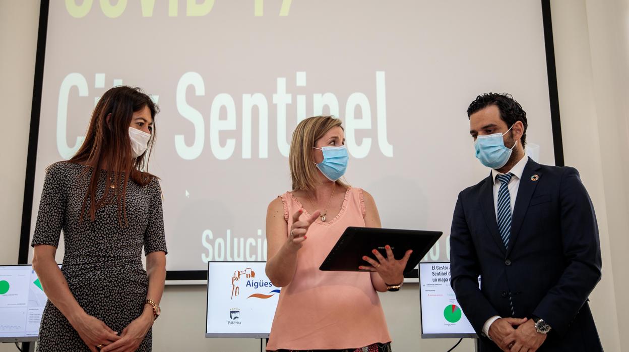 Imagen de la presentación de la herramienta City Sentinel en Paterna (Valencia)