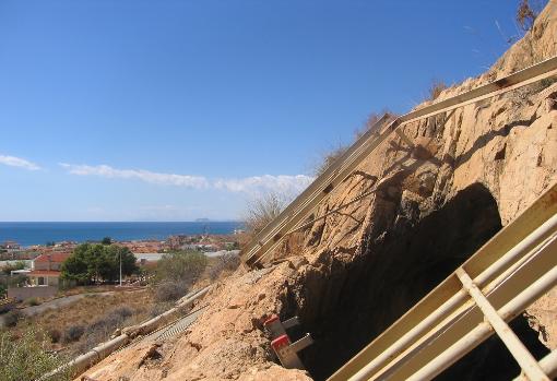 La cueva de La Higuera, en Cartagena