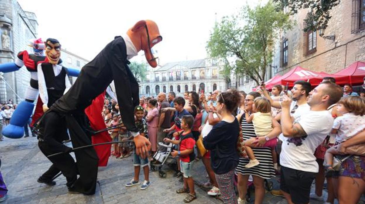 Uno de los espectáculos de las Ferias de Agosto de Toloedo