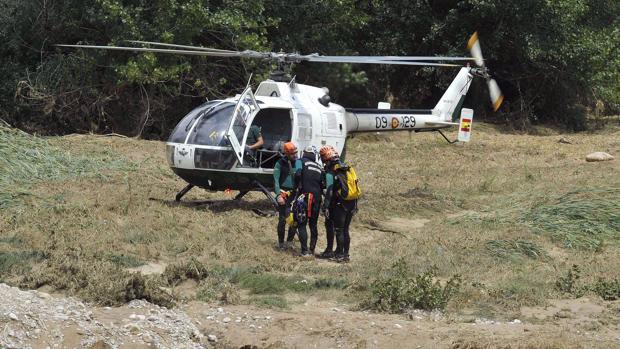 Frenética jornada de rescates en el Pirineo aragonés, con ocho evacuados en solo cuatro horas