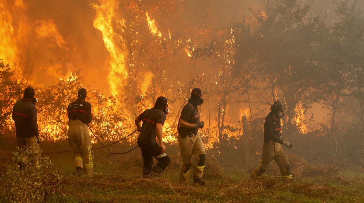 Incendio del fatídico fin de semana de octubre de 2017