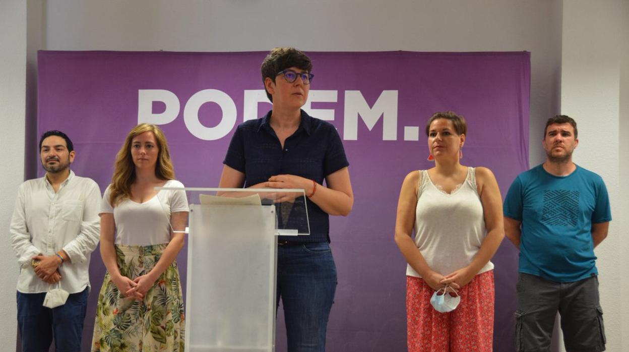 Pilar Lima, tras su victoria en el proceso para liderar Podemos en la Comunidad Valenciana