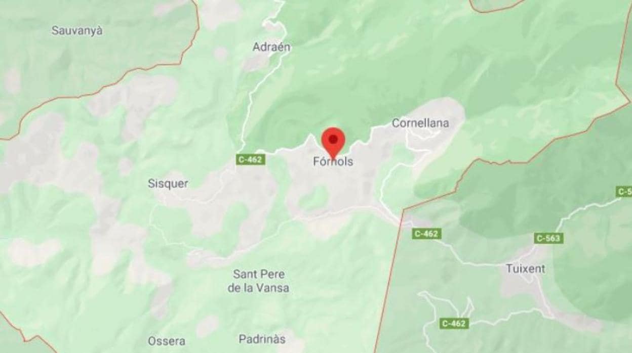 El accidente ha tenido luga en Fórnols, cerca de la estación de esquí Tuixent-La Vansa