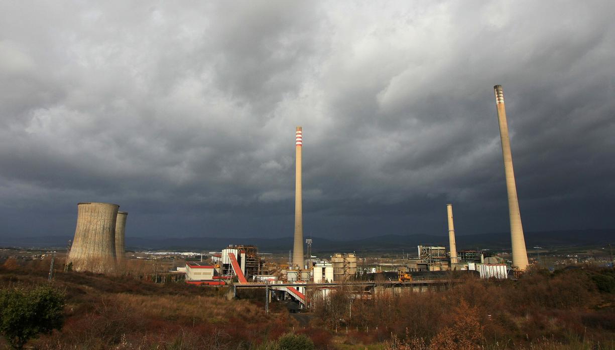 Central térmica de Compostilla en Cubillos del Sil (León)