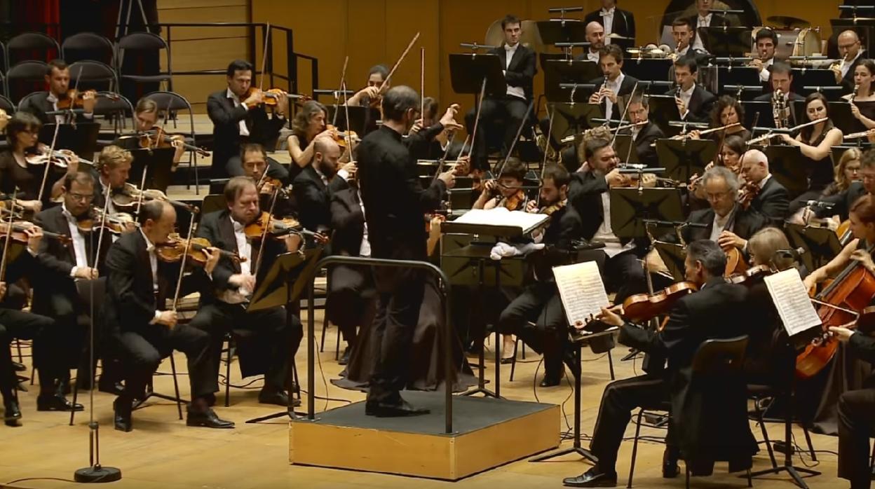 Imagen de la Orquesta Sinfónica de Galicia, en una de las pasadas temporadas