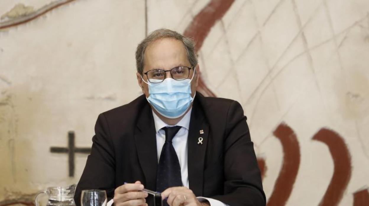 Torra, esta misma semana en el Palacio de la Generalitat