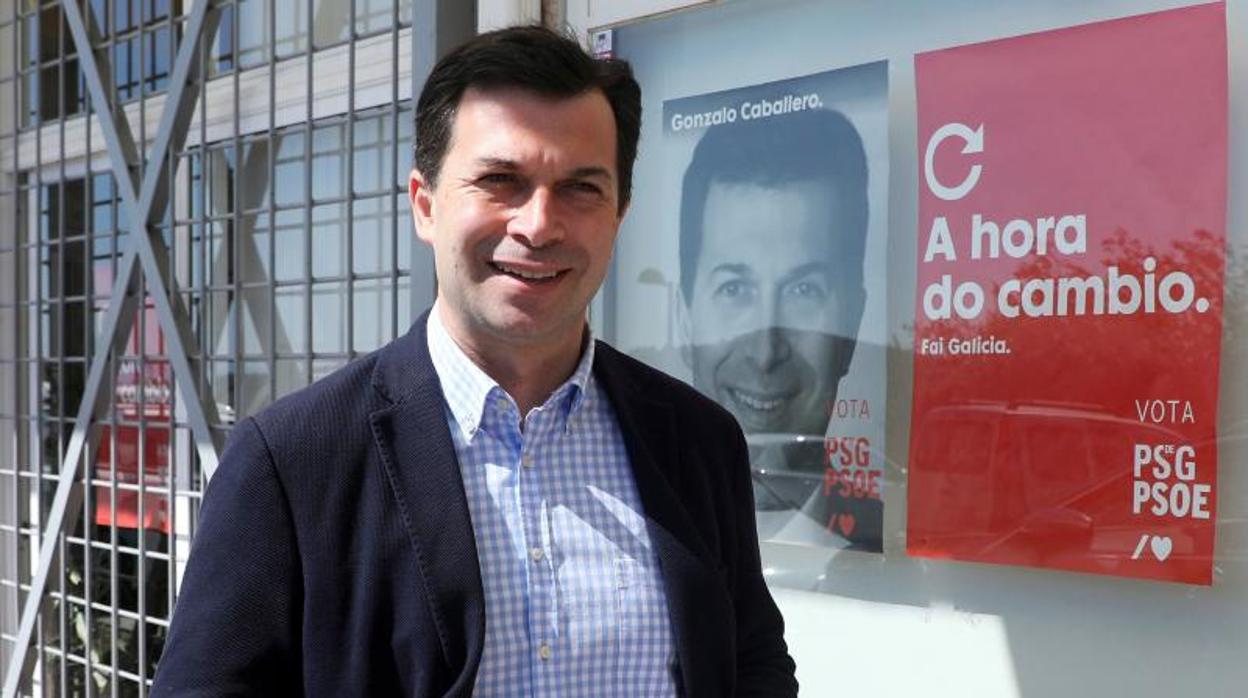 Gonzalo Caballero, el pasado lunes, un día después de las elecciones autonómicas