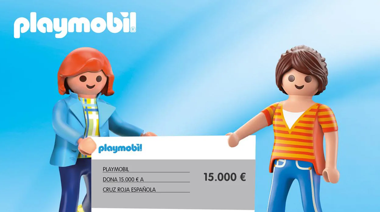 inquilino Acurrucarse surf Playmobil se suma al Plan Cruz Roja Responde donando 15.000 euros
