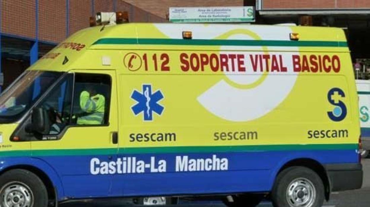 Uno de los heridos tuvo que ser trasladado al Hospital Mancha Centro