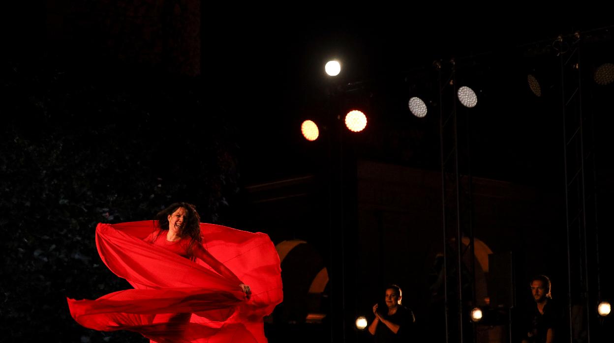 María Pagés, durante la inauguración del festival