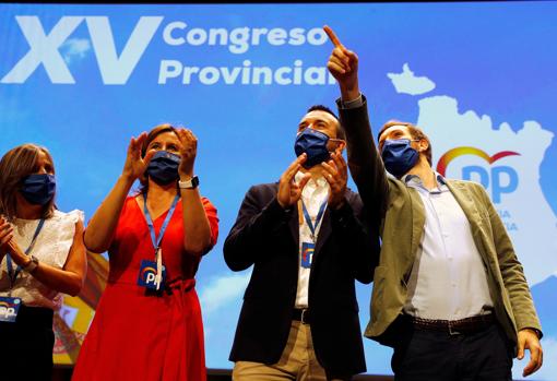 Imagen del congreso provincial del PP celebrado este sábado en Valencia