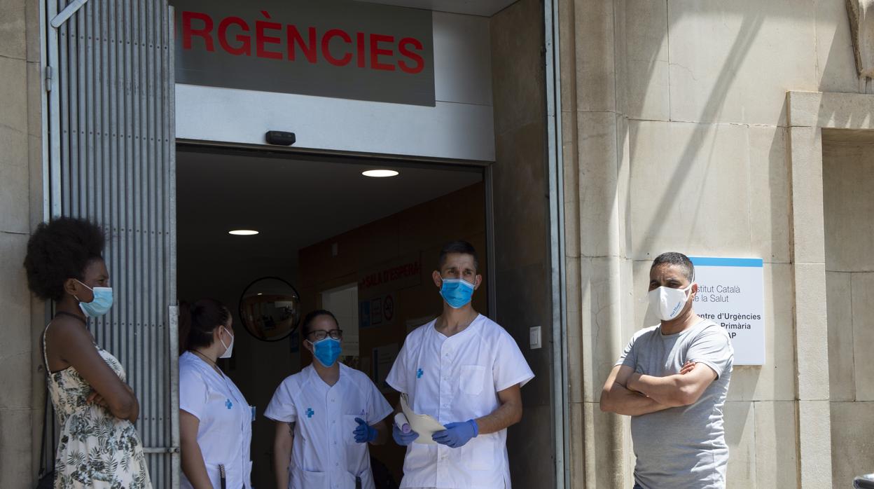 Un CAP de Lérida, durante la pandemia