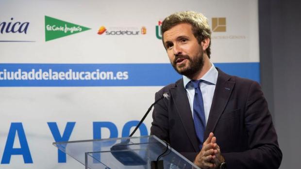 Casado esquiva la moción de censura de Vox: «Queremos ganar a la izquierda en las urnas»