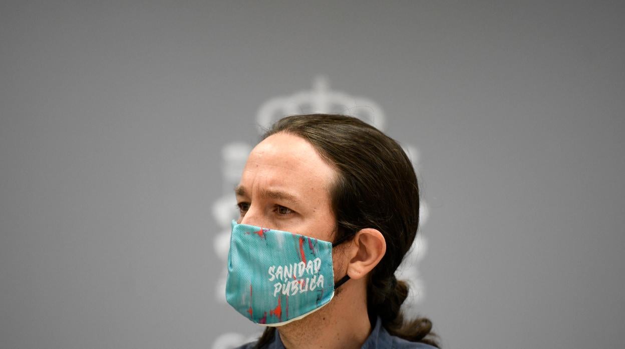 El vicepresidente segundo del Gobierno y ministro de Derechos Sociales y para la Agenda 2030, Pablo Iglesias,