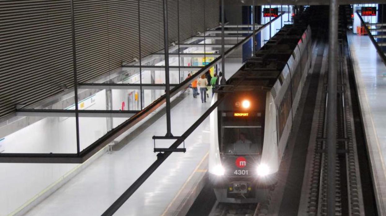 Una estación de Metrovalencia