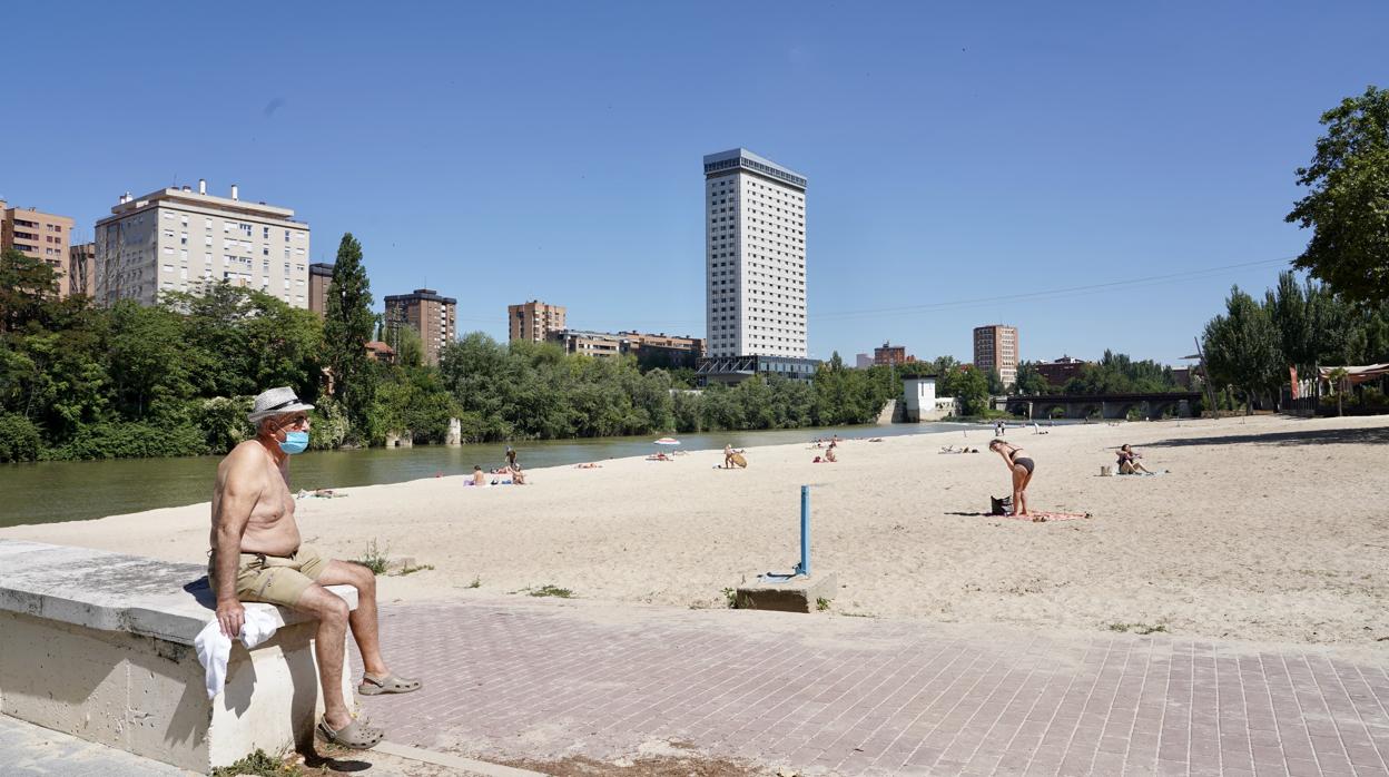 Playa de las Moreras de Valladolid