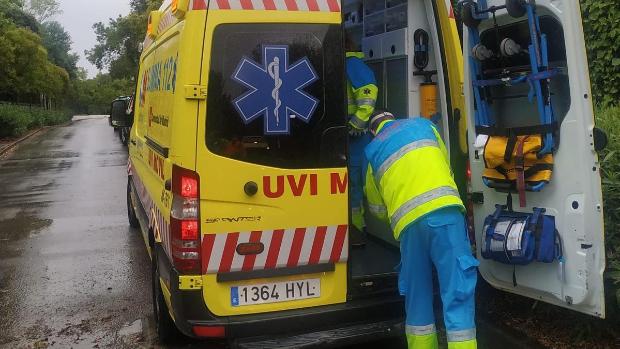 Herido leve un hombre tras caerle un rayo en Torrelodones (Madrid)