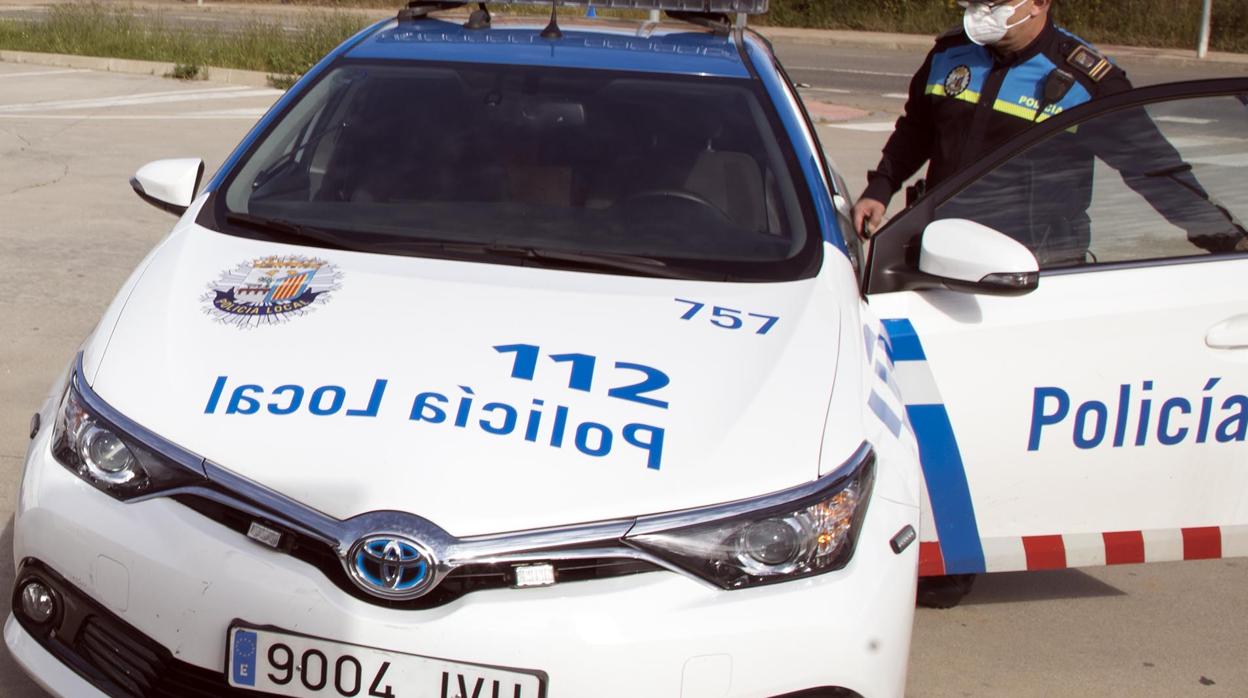 Vehículo de la Policía Local de Salamanca