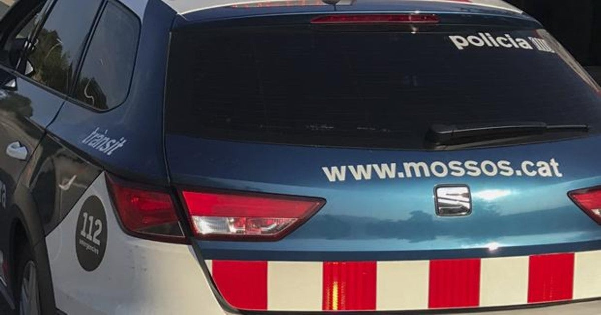 Un coche de los Mossos